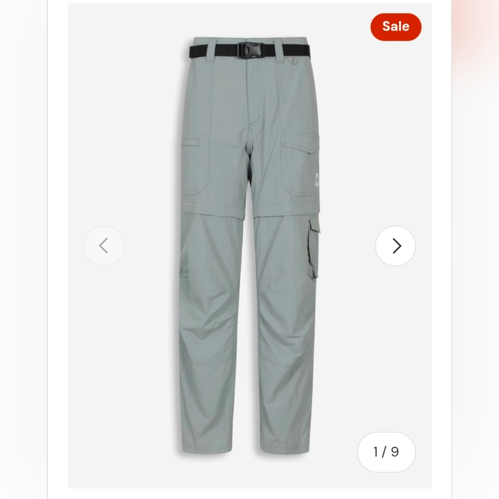Cargo Zip Off Camping Hiking Pants